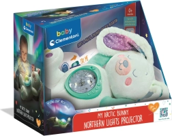 Clementoni Baby proyector de peluche conejito