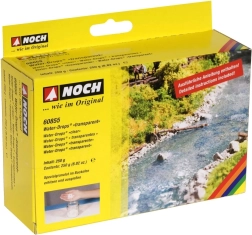 Agua para modelismo transparente Noch Water-Drops