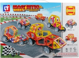Juego de construcción magnético para niños - 58 piezas