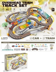 Circuito de tren eléctrico 192 piezas