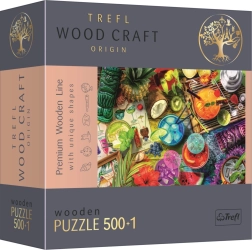 Puzzle Cócteles coloridos TREFL Wood Craft Origin 501 piezas