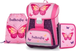 Set escolar Oxybag Premium Mariposa para niños