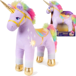Peluche de unicornio WILDSTAR con luz 35 cm – UNICORN ACADEMY