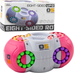 Juego de lógica UFO cápsula mágica rosa