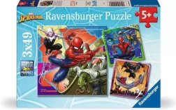 Puzle 3x49 piezas SPIDERMAN