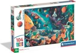 Puzzle Clementoni pandilla espacial 104 piezas