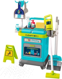 Carrito de limpieza infantil Buddy Toys con aspiradora