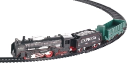 Set de tren con efectos