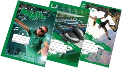 Cuaderno escolar A5 cuadriculado PAPÍRNY BRNO