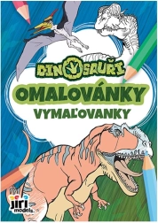 Libro para colorear A5 dinosaurios