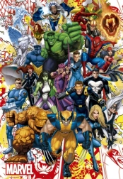 Puzle MARVEL Héroes 500 piezas