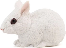 Figura de conejo blanco 10 cm