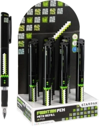 Bolígrafo pixelado Minecraft 13 cm