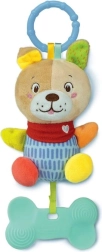 Clementoni Baby sonajero de peluche perrito 2 en 1