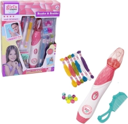 Set de cuentas para el pelo con accesorios a pilas