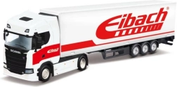 Modelo metálico de camión Bburago 1:43 Scania 770 S con remolque – Eibach