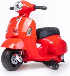 Motocicleta eléctrica infantil BABY MIX VESPA roja