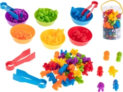 Juego educativo Montessori Aprende a contar – Animales de safari