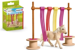 Schleich set de caballos con obstáculos y pegatinas