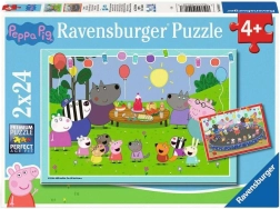 Puzzle Ravensburger Peppa Pig en la celebración 2×24 piezas