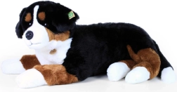 Gran perro de peluche Boyero de Berna tumbado 89 cm eco‑friendly