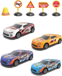 Coche metálico de drift 17,5 cm