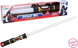 Espada telescópica luminosa