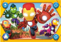 Puzzle CLEMENTONI Iron Man y amigos increíbles MAXI 104 piezas