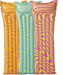 Colchón hinchable con estampado de colores