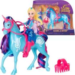 Unicorn Academy Isabel y River – figura de niña con unicornio y accesorios