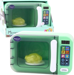 Microondas Infantil con Sonidos y Luces Verde