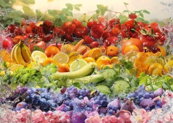 Puzzle Cóctel de Frutas 1000 piezas