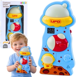 Medidor de crecimiento infantil interactivo con luces y sonidos
