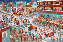 Puzzle Panorama de Santa 2000 piezas de Cobble Hill