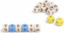 Dados didácticos de matemáticas Wissner (16 uds)