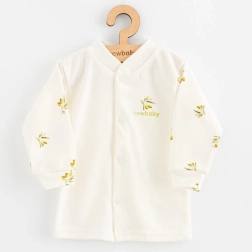 Chaqueta para bebé de algodón orgánico NEW BABY Olivas, talla 68 (4–6 meses)