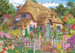 Puzzle Došková Chalupa 1000 Piezas