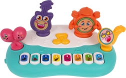 Pianito infantil interactivo con sonidos de instrumentos
