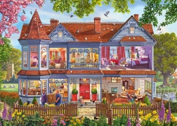 Puzzle Casa en primavera 1000 piezas