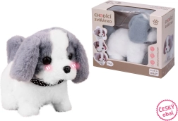 Perro de peluche caminante 18 cm – embalaje checo
