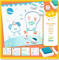 Djeco set de sellos Monstruos