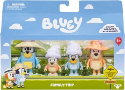 Bluey – set de figuras Excursión en familia