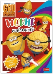 Minions: colorear con agua
