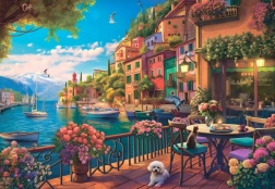 Puzzle Lago de Como 1000 piezas BLUEBIRD