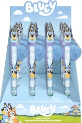 Bolígrafo infantil Bluey con topper