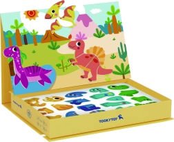 Rompecabezas magnético de dinosaurios de Tooky Toy