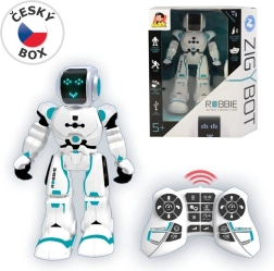 MaDe Robbie Zigybot compañero robótico con control IR