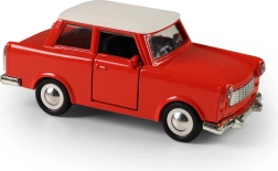 Modelo retro metálico de coche Trabant 1:32 con mecanismo de inercia