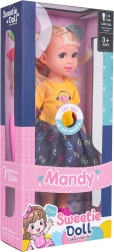 Muñeca Mandy con accesorios