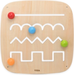 Panel de actividades mural con bolitas Viga Toys